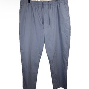 Nike SB Seersucker Chino Pull On Pants Sz XXL Ash Blue Baggy Relaxed Skateboard